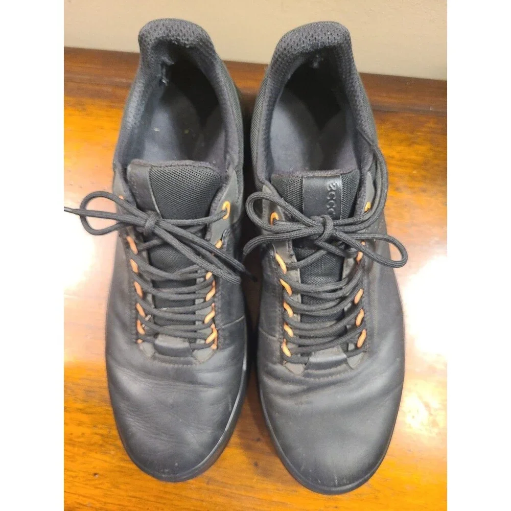 ECCO M GOLF MEN CORE 100804 51052 Black Size 10-10.5 FLUIDFORM Water Repellent